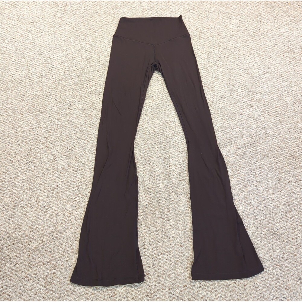 Offline by Aerie Real Me Xtra Hi Rise Bootcut Leggings Womens Small Brown